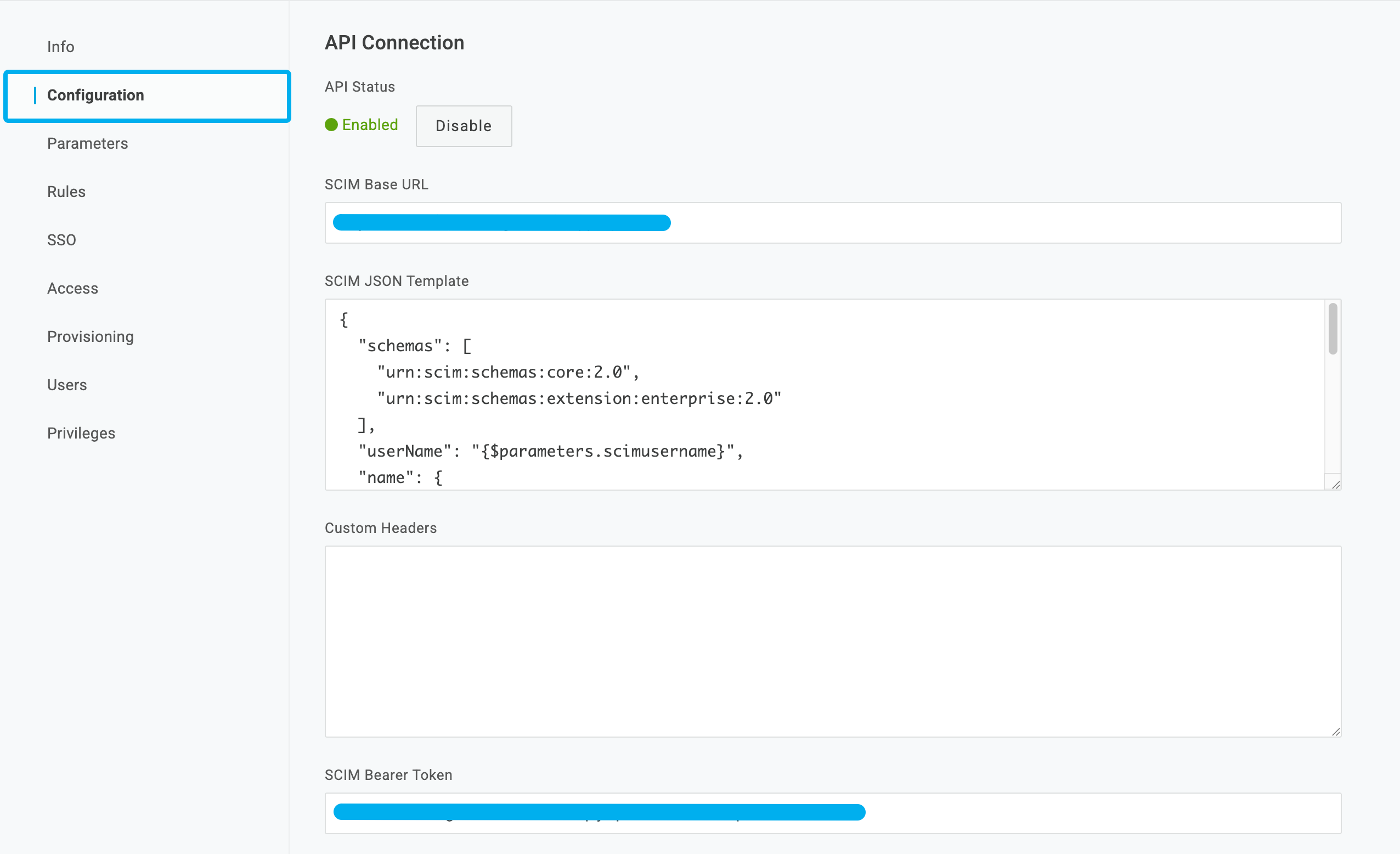 Set Redirect URI in OneLogin