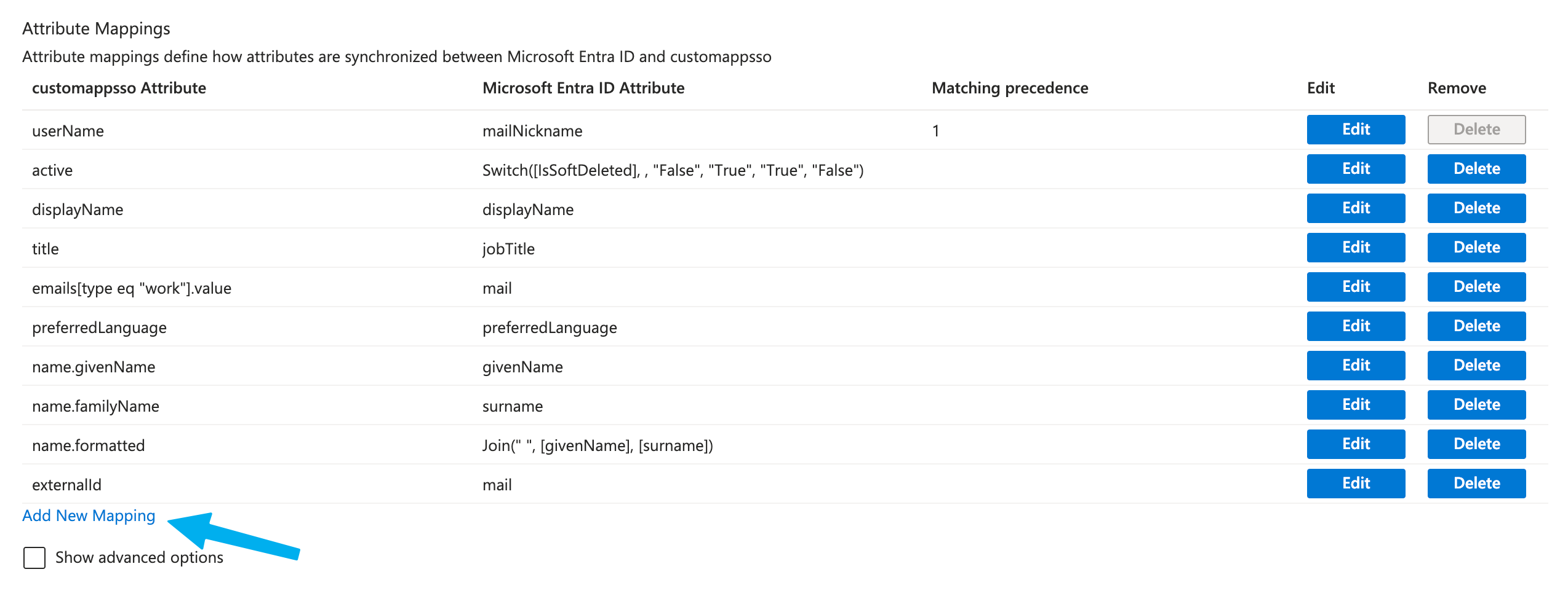 Adding a mapping for the new property